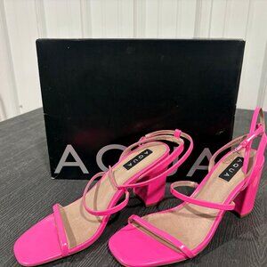 ✨ Aqua Maika Dress Sandals – Pink – NWT – Size 7.5 MSRP $79 | Your Price $49